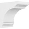 Ekena Millwork Standard Hughes Architectural Grade PVC Bracket, 5"W x 8"D x 8"H BKTP05X08X08HUG - alternate 1